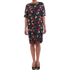 10197062 VMISOLDE GABBY 2/4 DRESS D2-1 BLACK/ISOLDE PRI