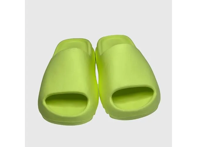 Adidas Diapositiva Yeezy verde lima 