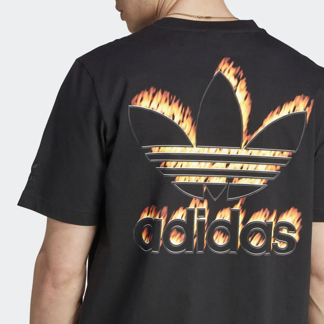adidas Originals Graphics Fire Trefoil Tee