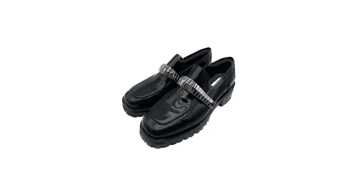 Autre Marque ELLEME Pisos T.UE 38 cuero Negro 