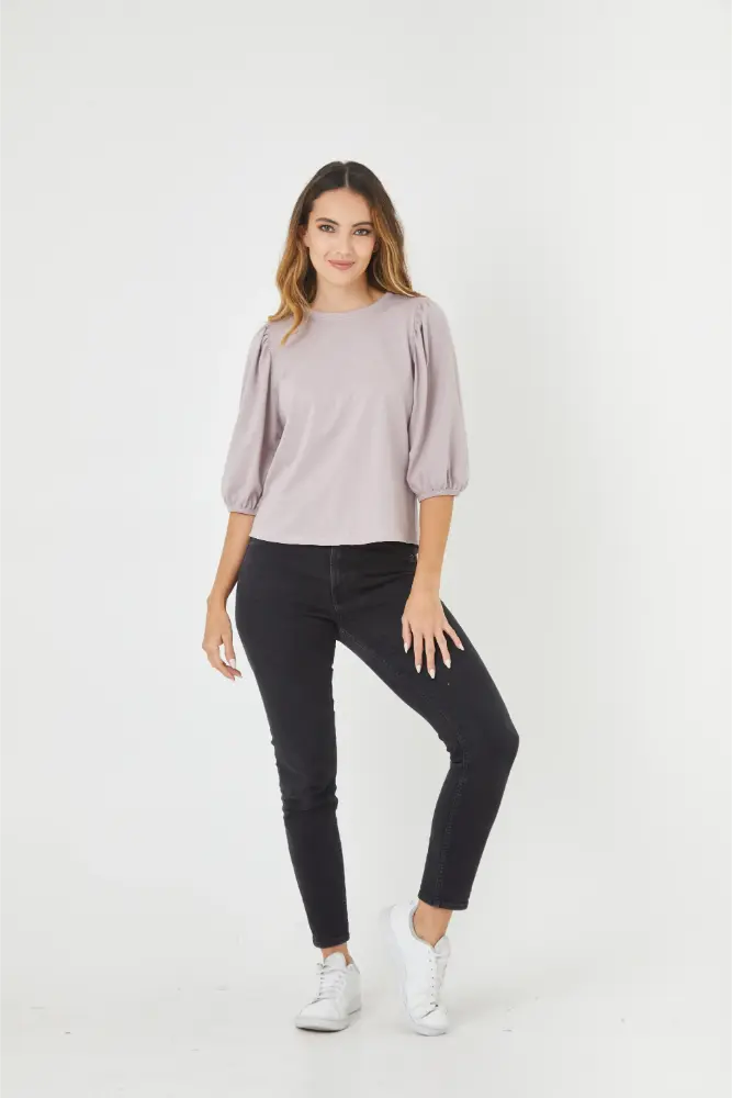 Blusa manga corta