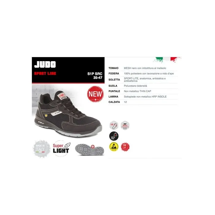 Calzado de seguridad FTG Judo S1P SRC
