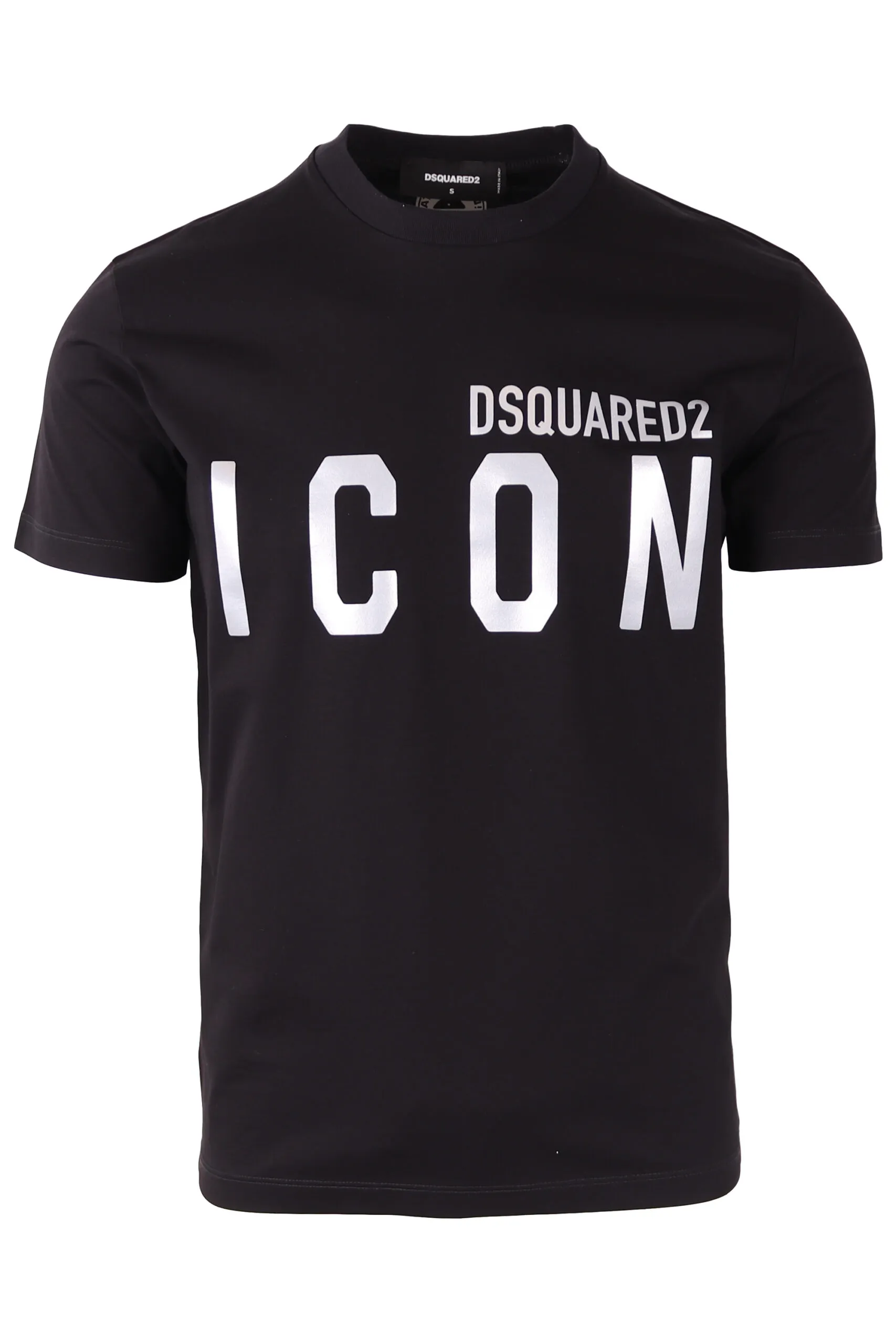 Camiseta negra con logo 