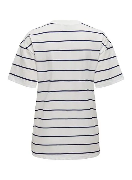 Camiseta Only Senna Rayas para Mujer