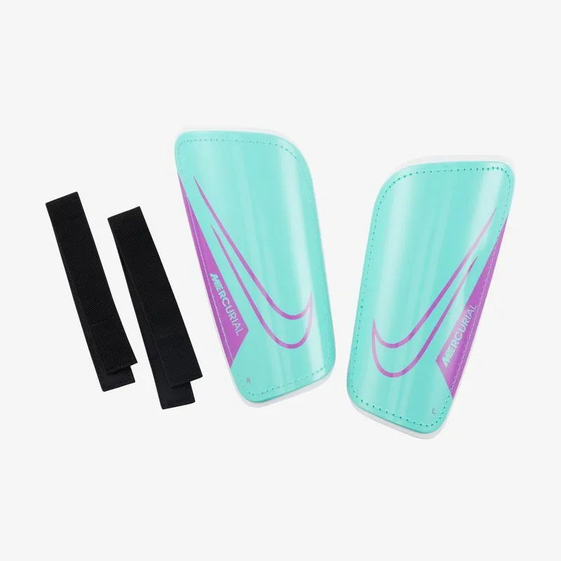 Canilleras Fútbol Unisex Nike Mercurial Hardshell Celeste