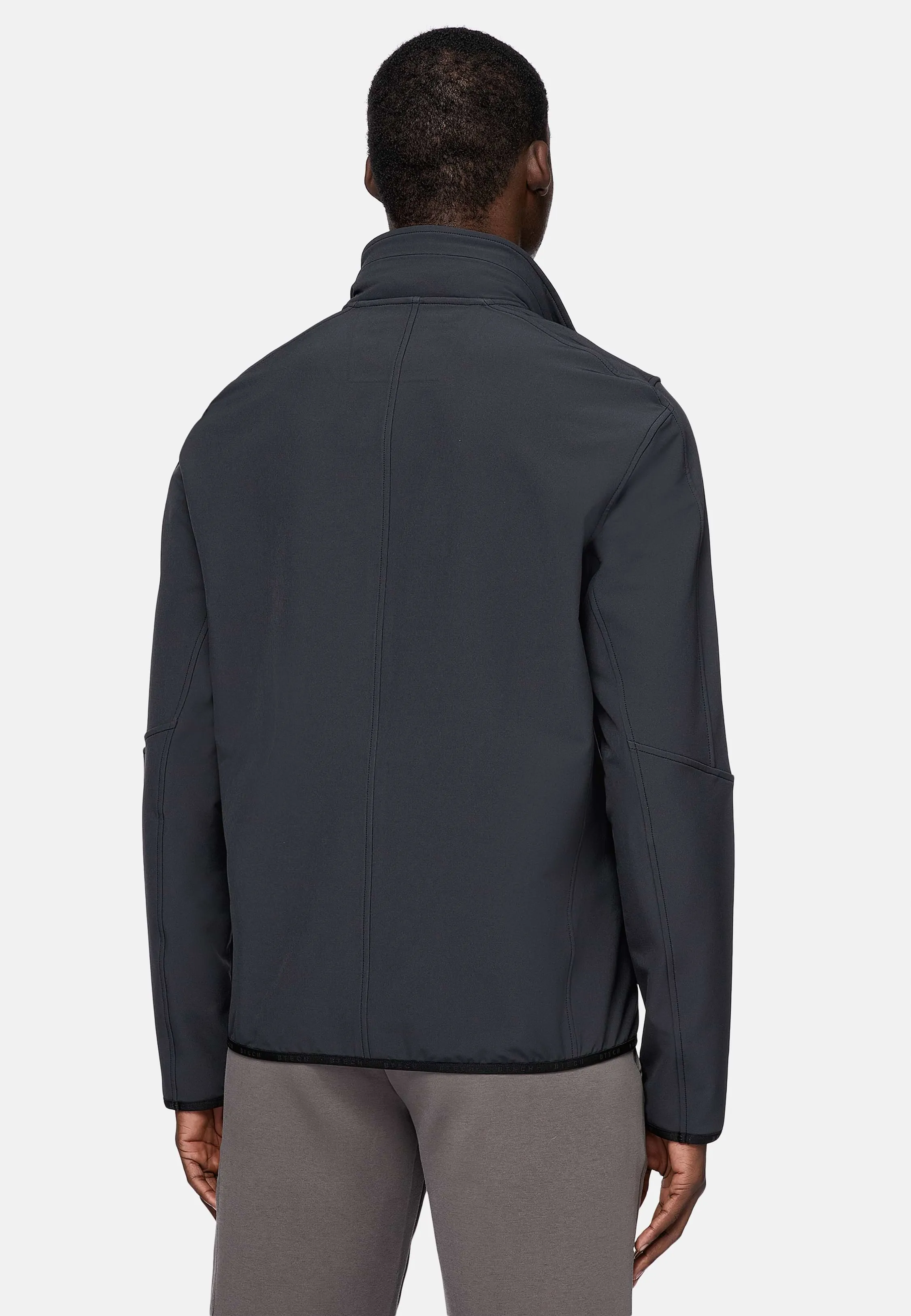 Chaqueta Cortaviento De Nailon Elástico B Tech