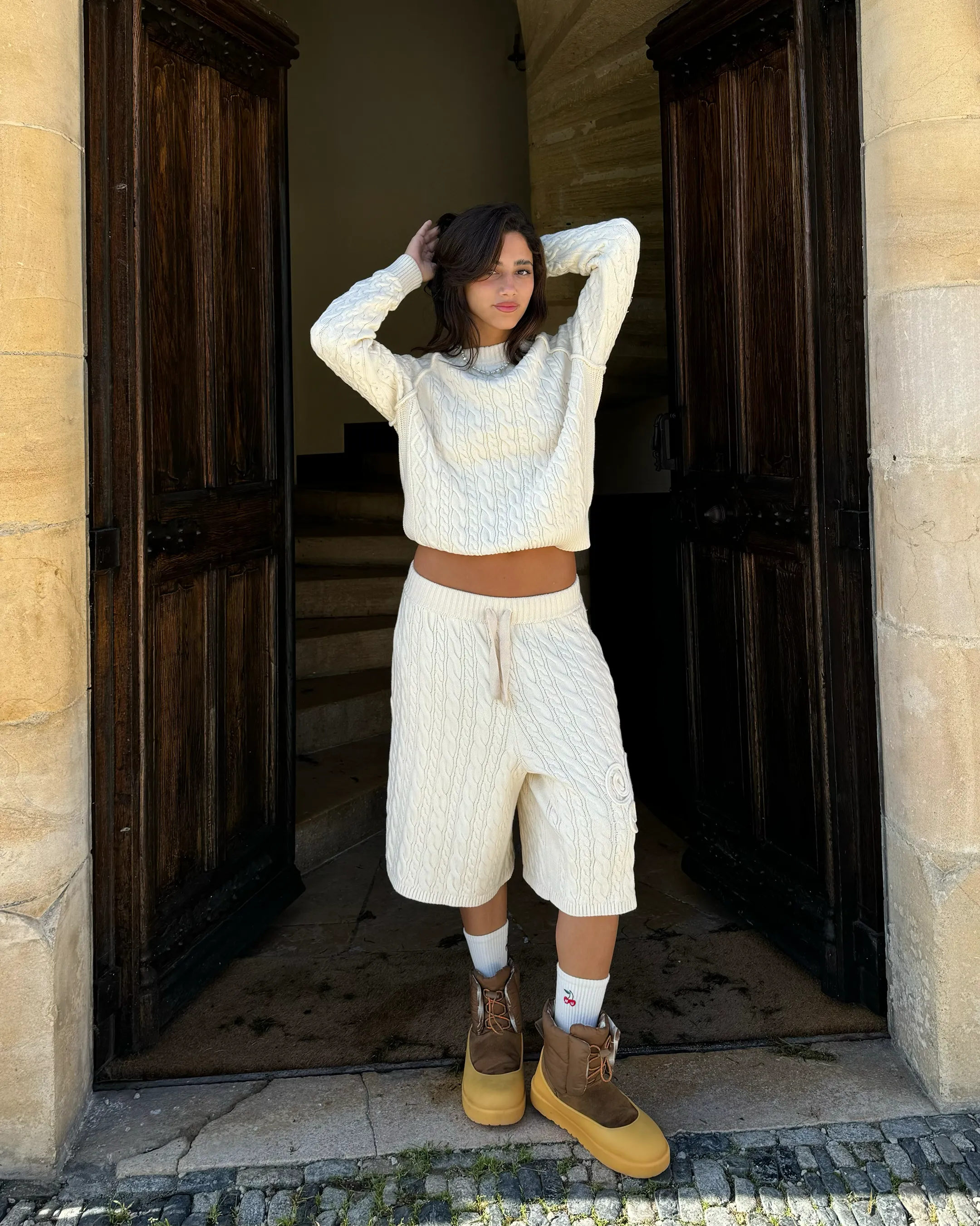 LA NONNA SHORT MARSHMALLOW