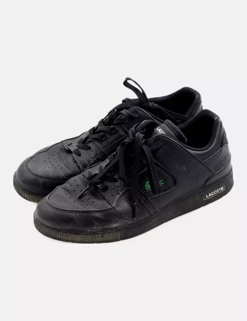 Lacoste Deportiva negra casual