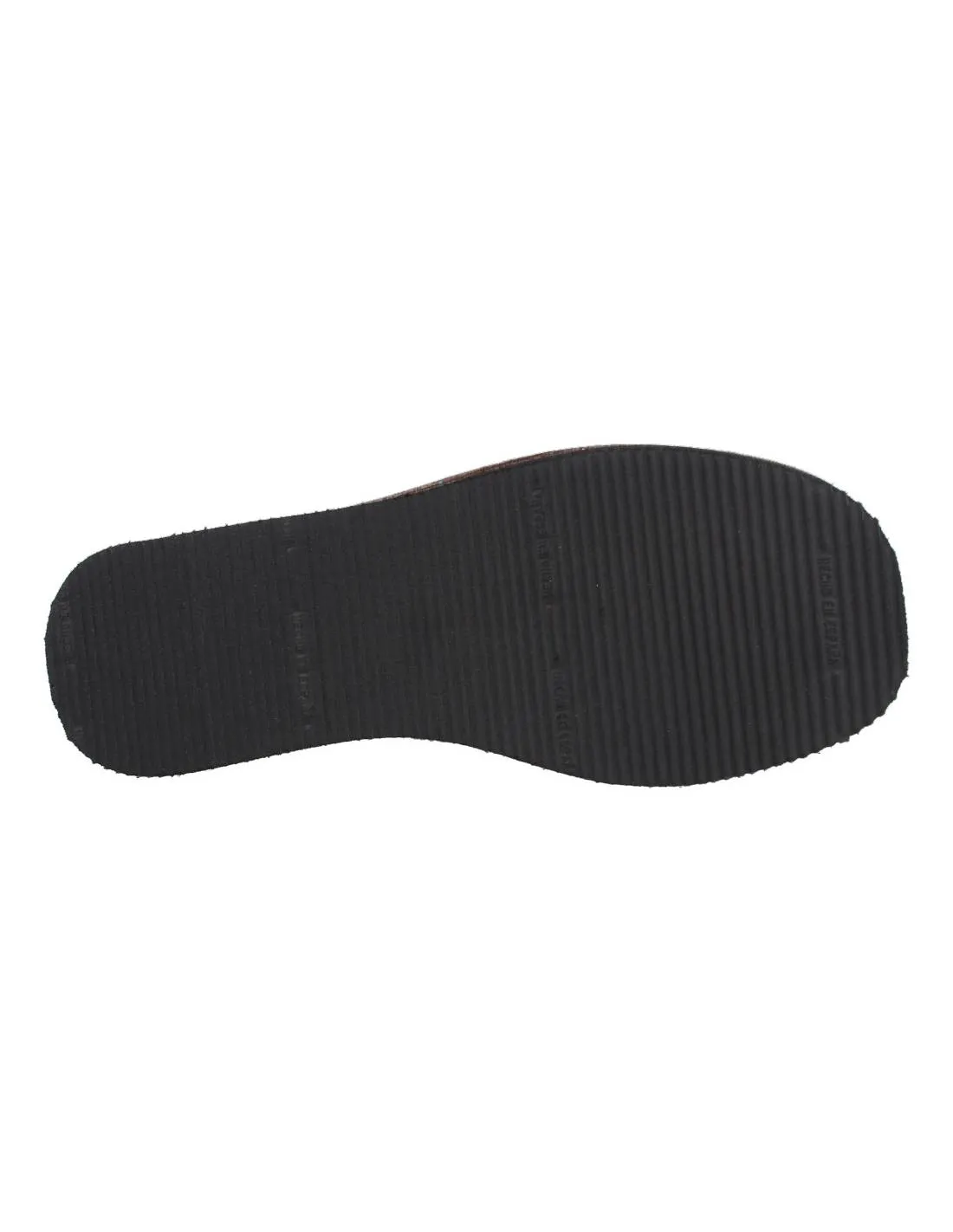 Natalia - Zapatilla Piso Eva Hombre Arizona Bordado Marrón