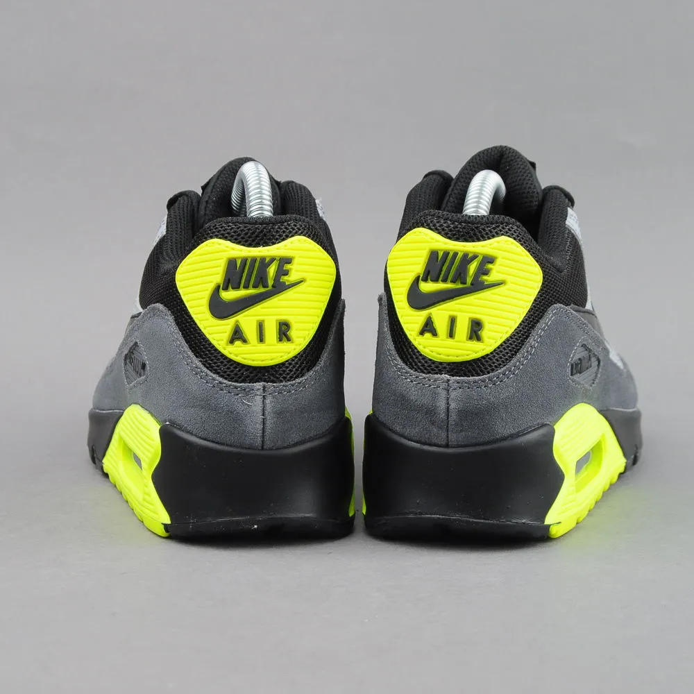 Nike Air Max 90 Mesh "Wolf Grey Volt" GS