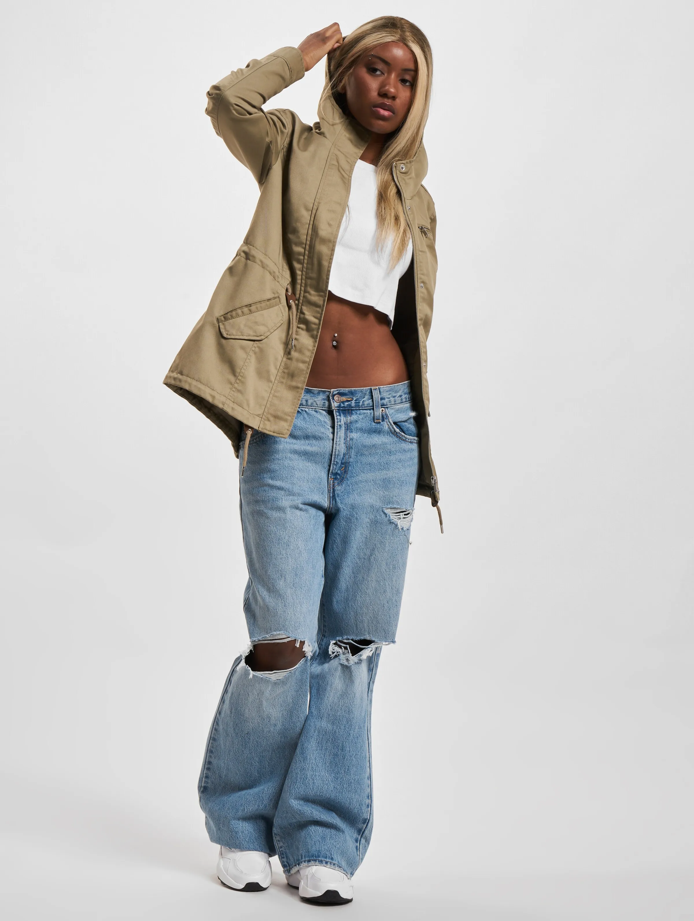 Only Only  Lorca Canvas Parka