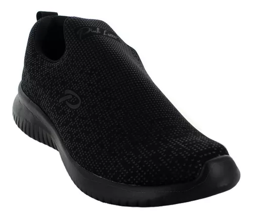Pink Latte Tenis Slip On Negro Juvenil 81665