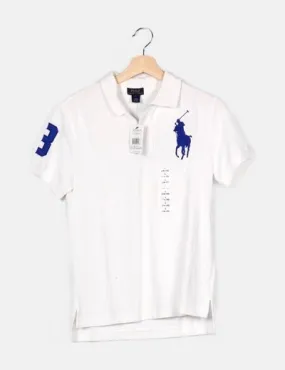 Polo Ralph Lauren Polo blanco detalle bordado