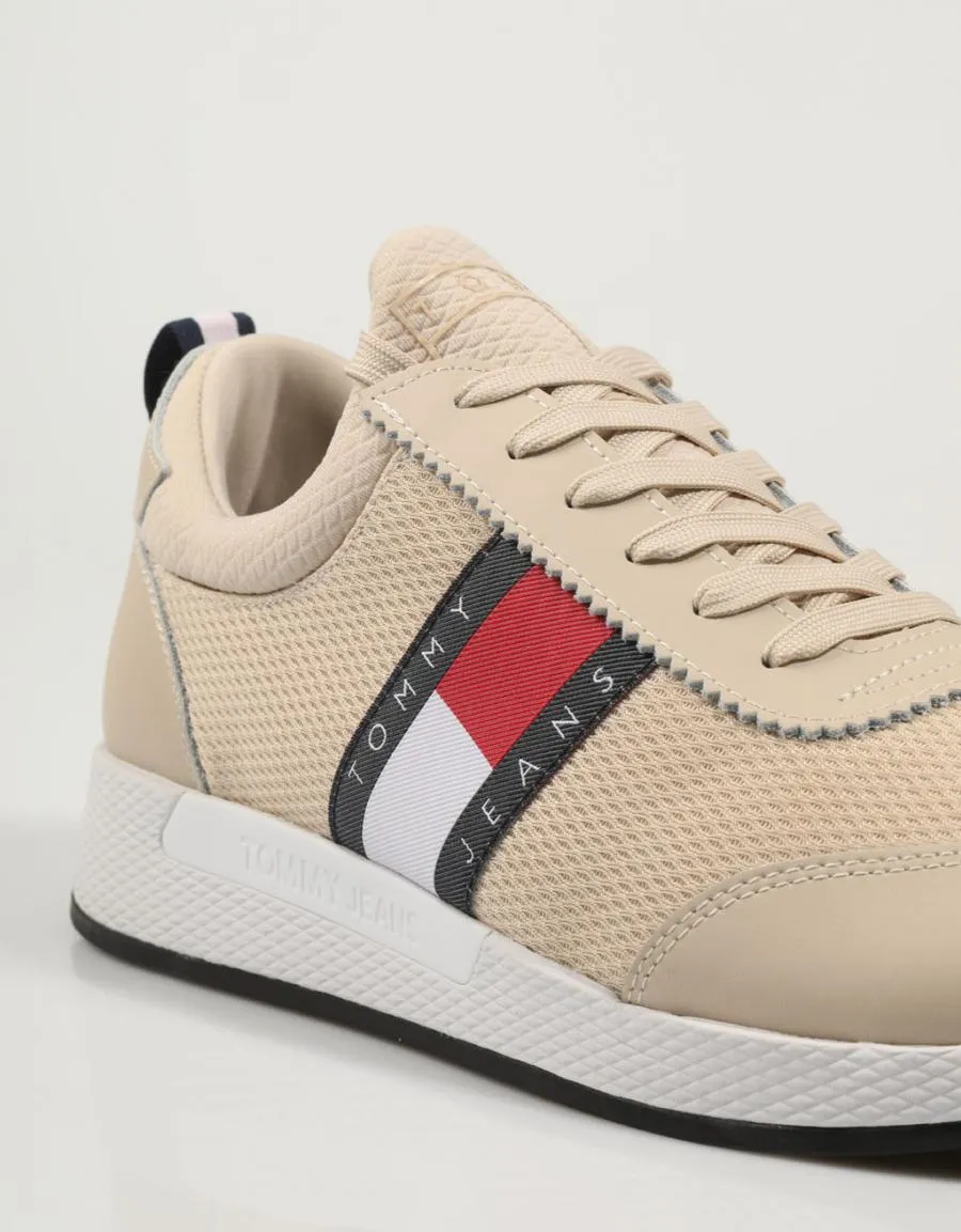  sapatilhas TOMMY HILFIGER Tommy Jeans Flexi Runner en Bege 79898