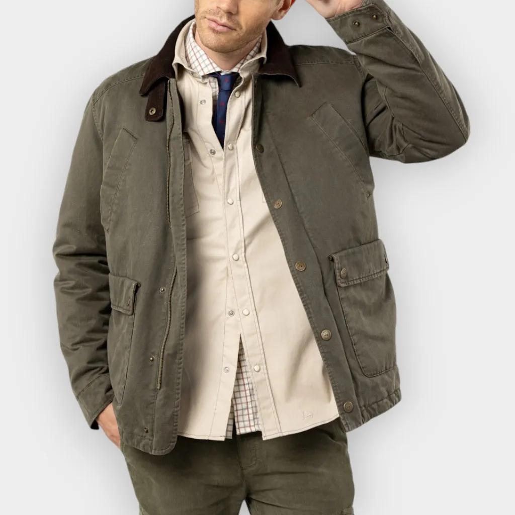 Scotta 1985 – Parka British verde oscuro