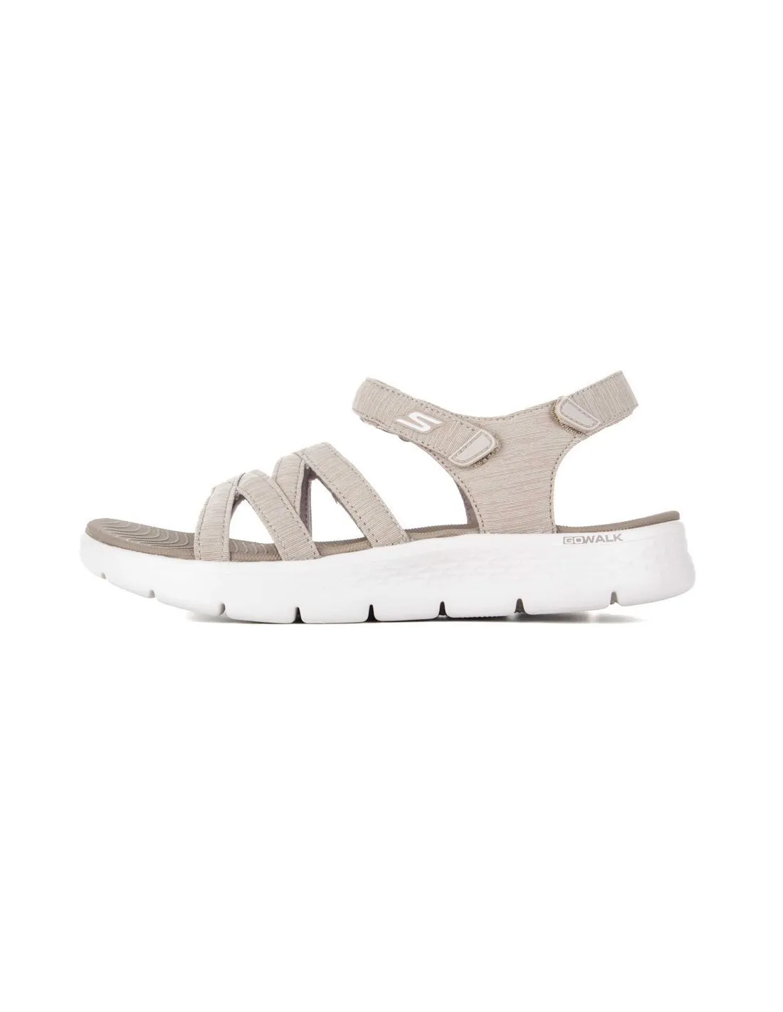SKECHERS - Sandalias beige Go Walk Flex Sunshine Mujer