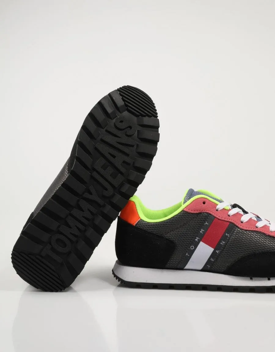  sneakers TOMMY HILFIGER Wmn Tommy Jeans Mix Runner en Multi colour 77538