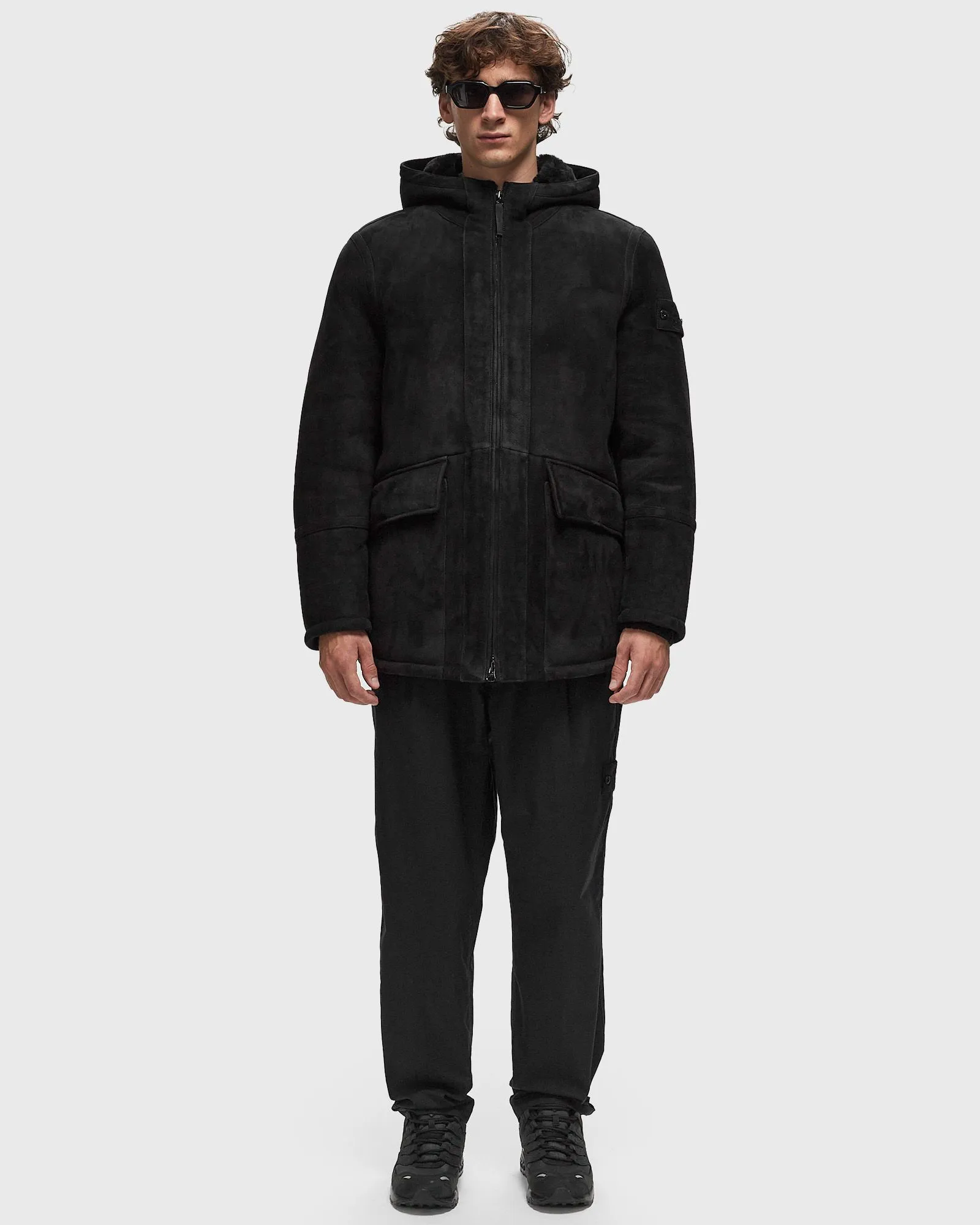 Stone Island Parka With Hood