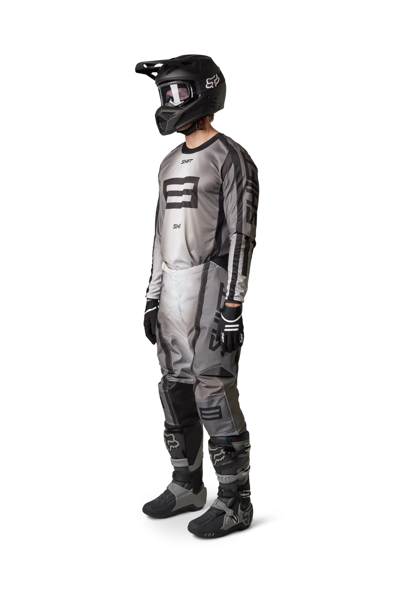 Traje de Cross Shift White Label Estaño 