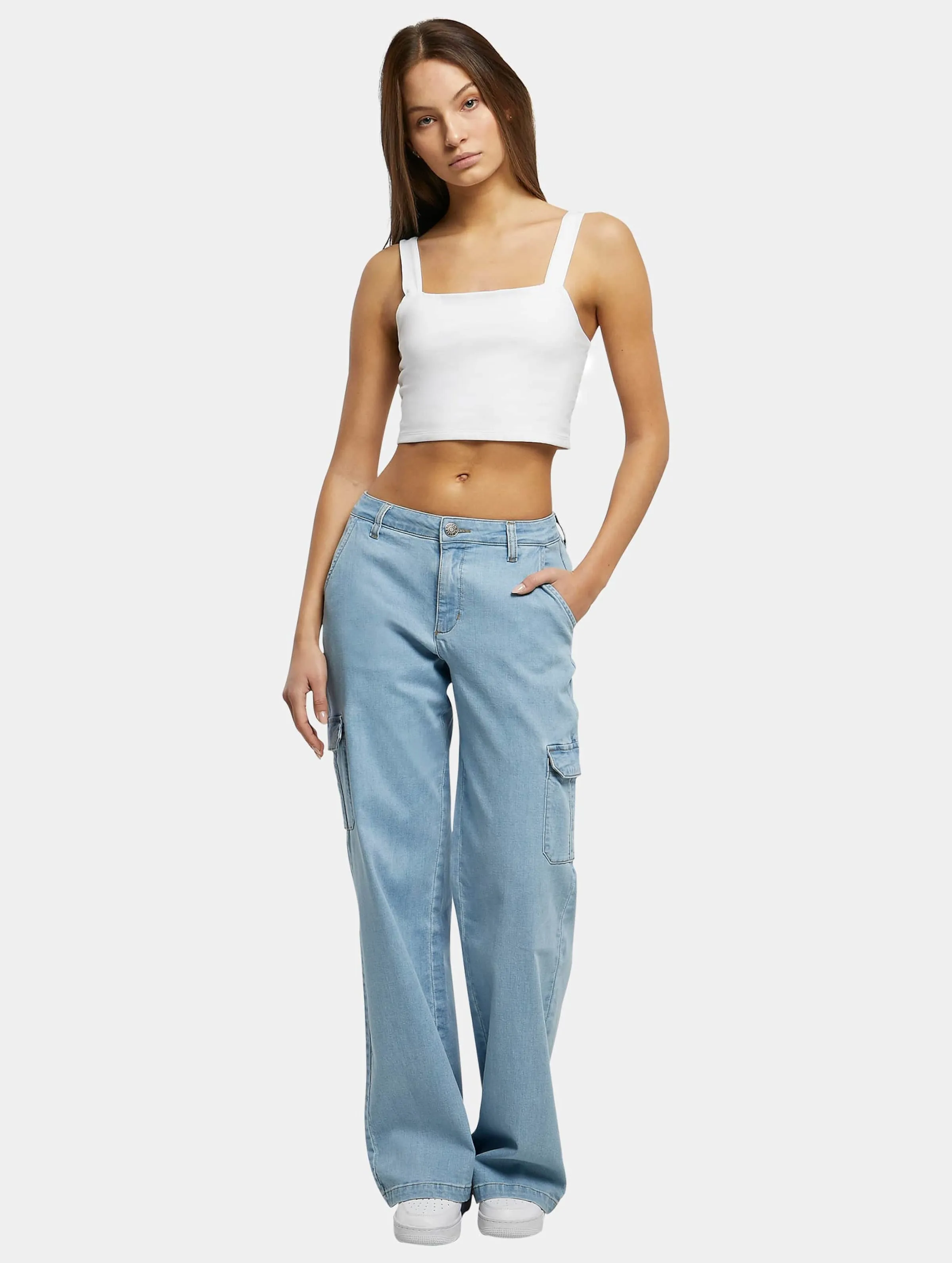 Urban Classics High Waist Straight Denim