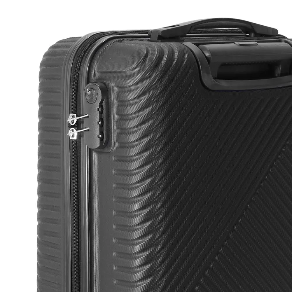 VERTICAL STUDIO "Uppsala" Maleta Set de 3 20" 24" 28" negro