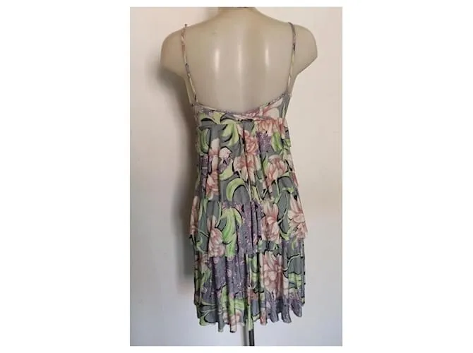 Vestido de punto con estampado floral de Etro Multicolor 