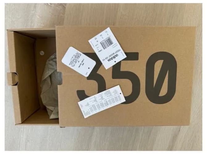 Yeezy x Adidas 350 V2 Estampado de cebra 
